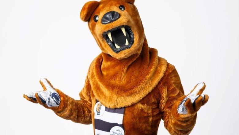 The Nittany Lion mascot